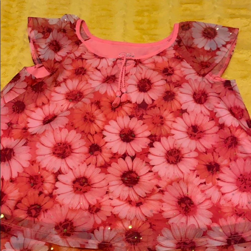 Girls Floral Blouse